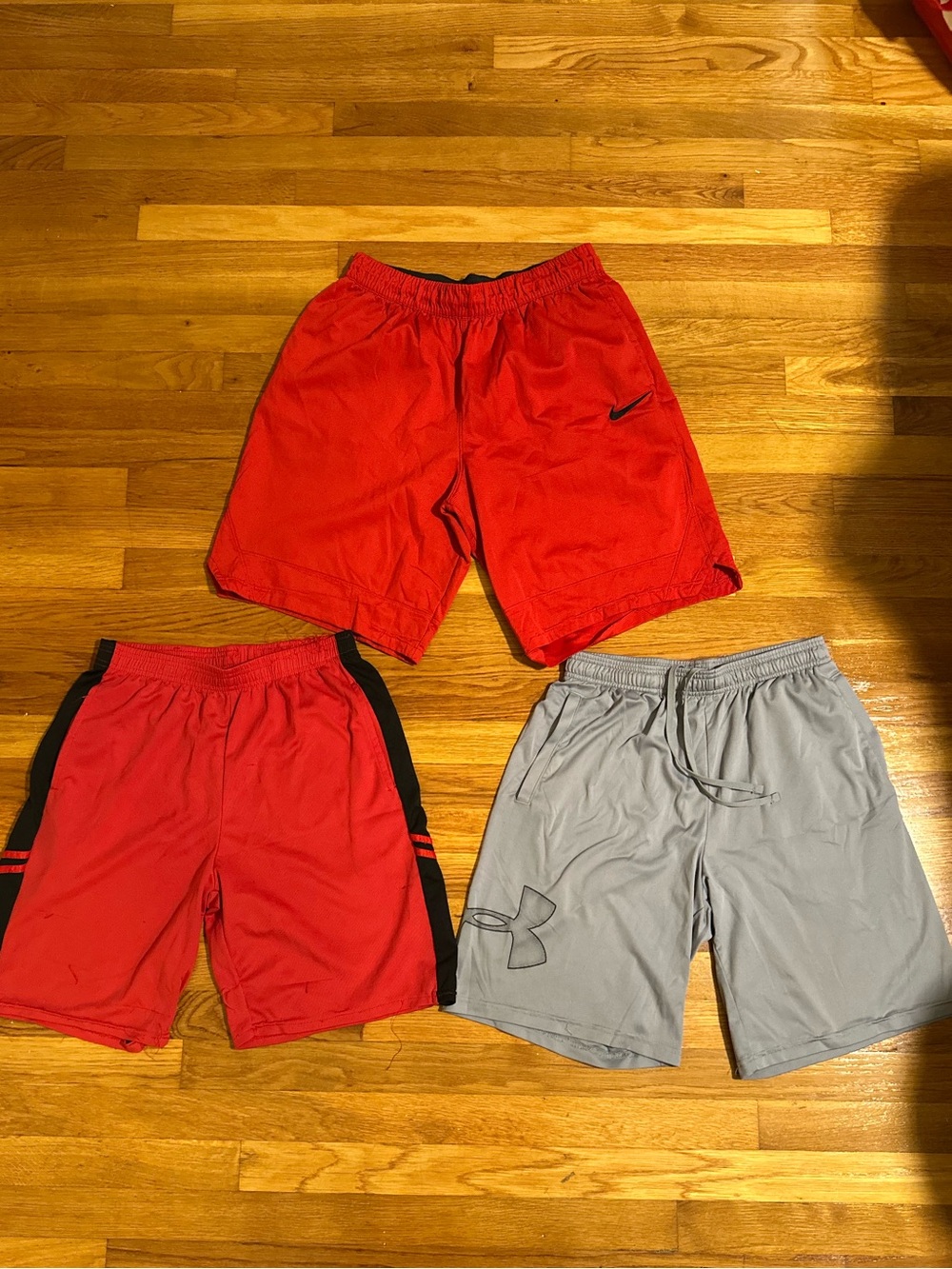 3 Men’s Athletic Shorts ! Size M